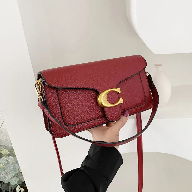 Women’s black caviar small square crossbody bag by Everyday Auraa, stylish portable PU shoulder handbag with elegant mini purse design.