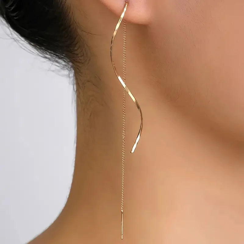 2-Piece Elegant Luxury Earrings for Women – Stylish Jewelry for Parties, Dates & Gifting - Everyday Auraa
