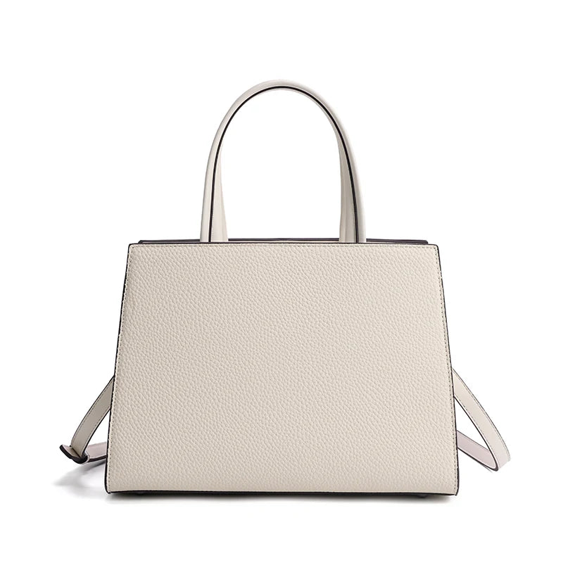 Elegant leather women's backpack by Everyday Auraa, featuring large capacity and stylish design for everyday travel.